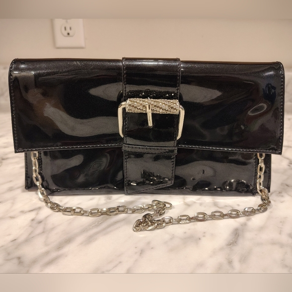 Kenneth Cole Reaction Handbags - Kenneth Cole Reaction Patent Leather Shoulder Bag